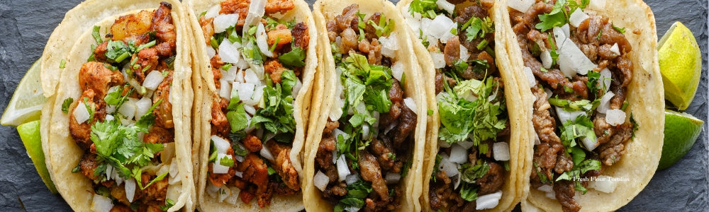 Simple & Authentic Fresh Flour Tortillas