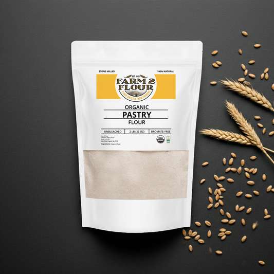 100% Organic Pastry Flour