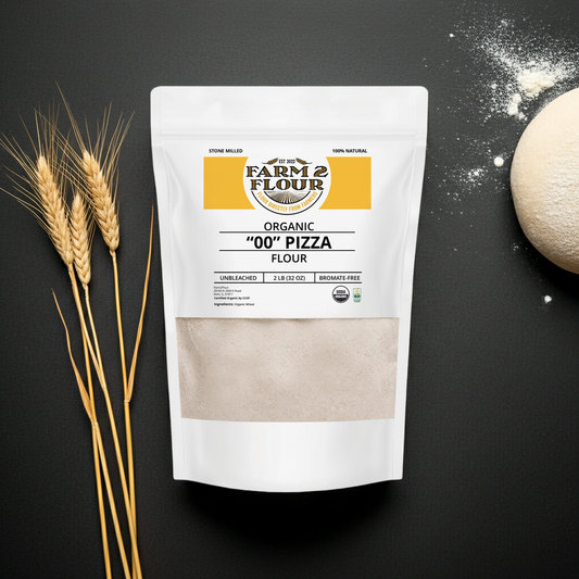 100% Organic "00" Pizza Flour