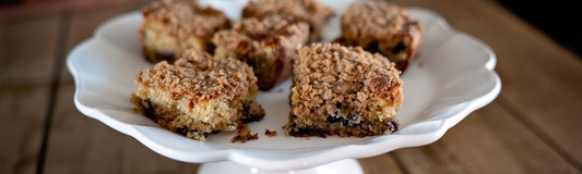 Homemade Blueberry Coffee Cake