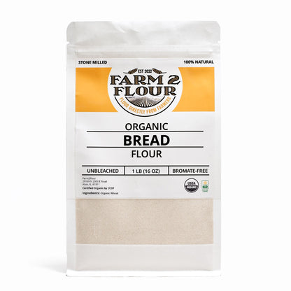 100% Organic Bread Flour