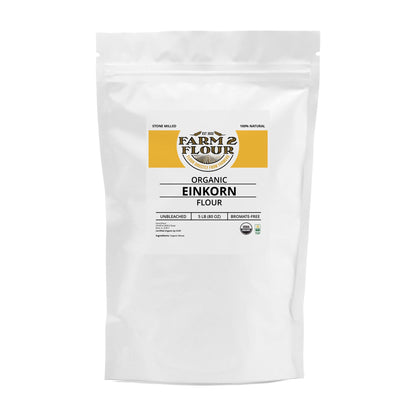 100% Organic Einkorn Flour
