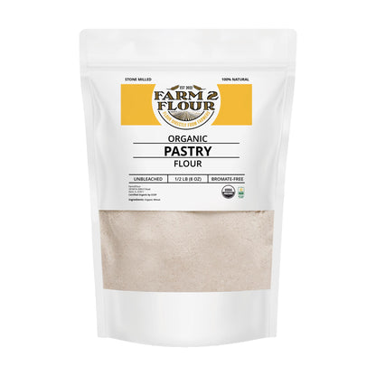 100% Organic Pastry Flour