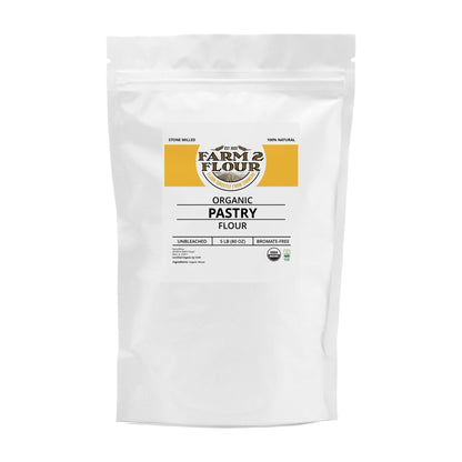 100% Organic Pastry Flour