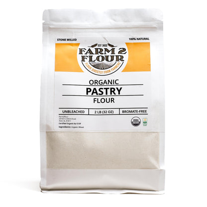 100% Organic Pastry Flour