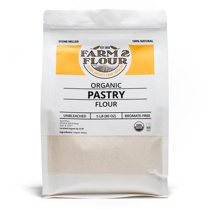 100% Organic Pastry Flour